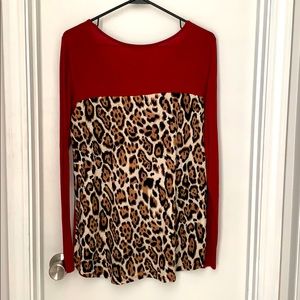 Viamor Leopard Blouse